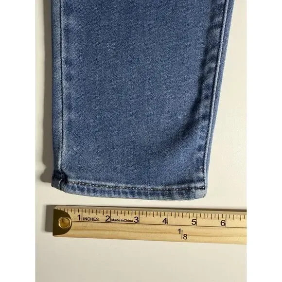 Levi’s 18W Womens Plus Mid Rise Straight Leg Jeans Stretch Blue Denim Pants - Picture 8 of 9